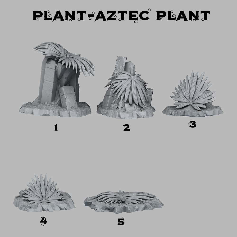 Azteken-Pflanzenset